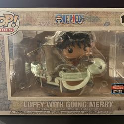 Luffy With Going Merry Funko Pop (2022 Fall Convention Exclusive)
