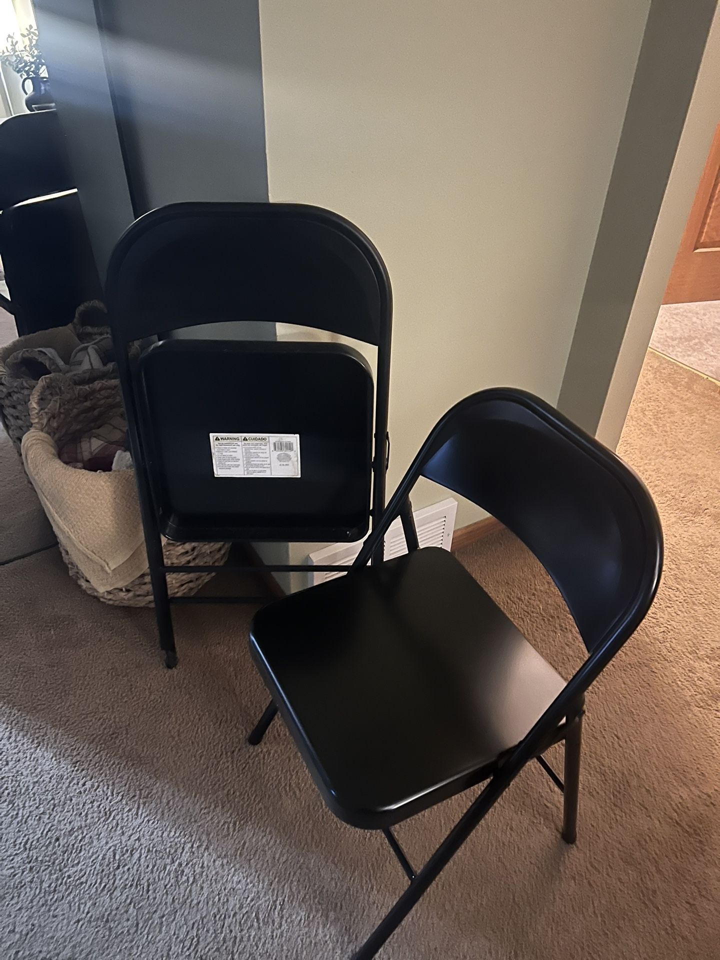 Folding Chairs (x2) 