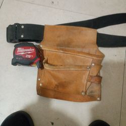 Tape Measure With Tool Belt