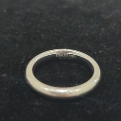 Stainless Steel Ring - Milor Italy Size 7