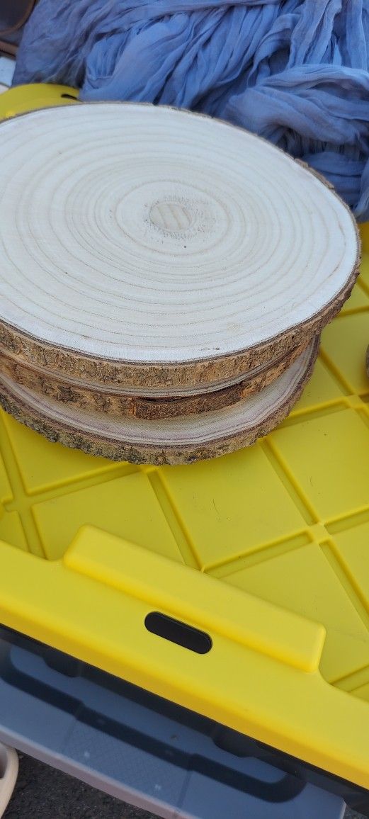 Med And Large Wood Rounds 