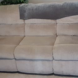 Tan Upholstered Sofa Sleeper Couch Delivered
