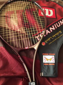 Wilson tennis racket