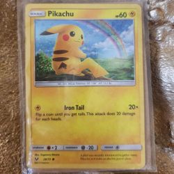 Pikachu 006/012 McDonald's 2019 Holo Pokemon