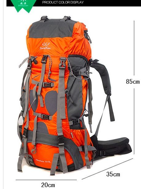 New Backpack For Camping & Hicking Plus Free Camping Light