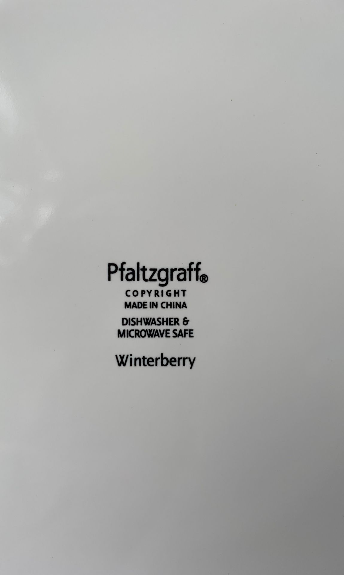 Christmas Pfaltzgraff sharing plate