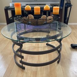 Glass table