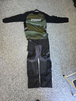 Thor Motocross Jersey and Pants Set