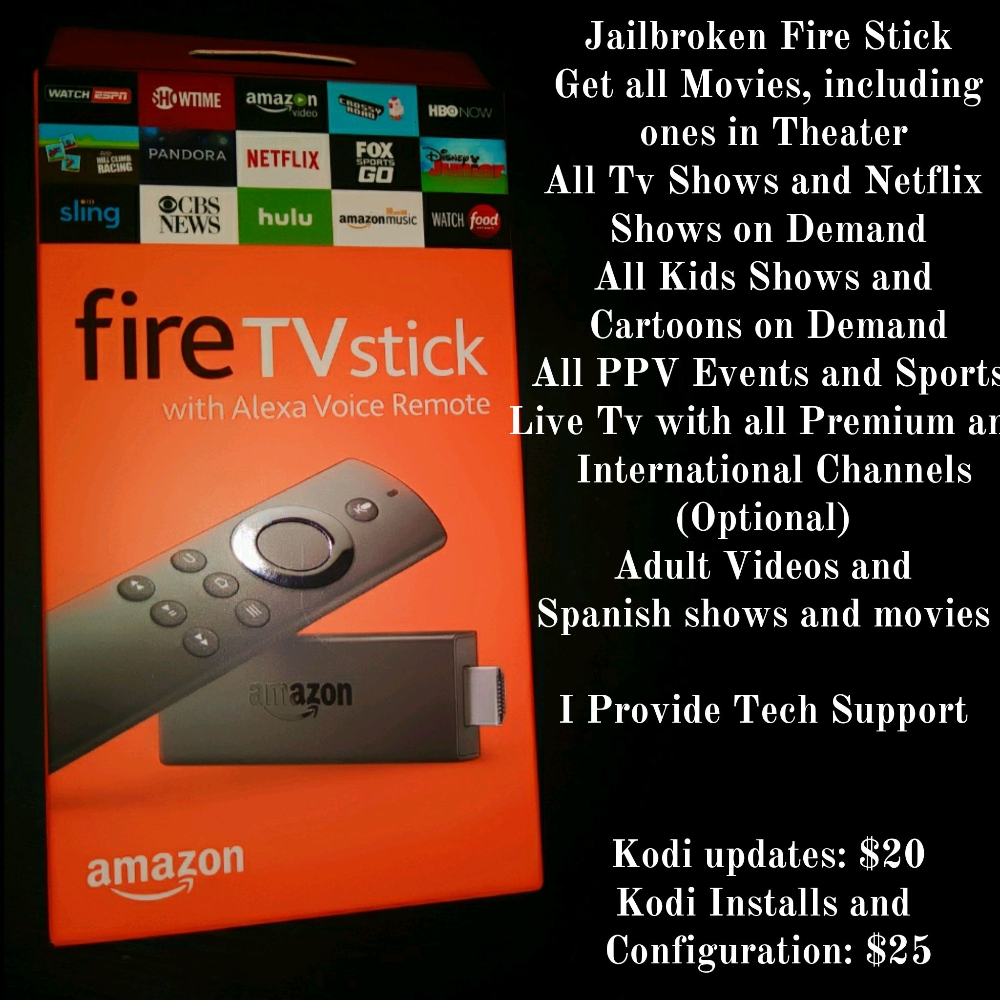 Jailbroken fire stick