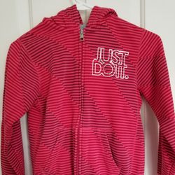 Girls Nike Pink Jacket Sz medium