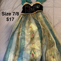 Frozen Anna Costume (7/8) $17