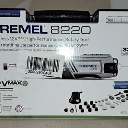Dremel 8200 Variable Speed Cordless Rotary Tool With Hard Carrying case