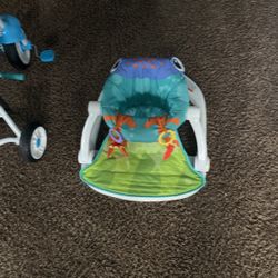 Stroller,  Bicycle,   Baby Chair,   Baby Table Whit Games