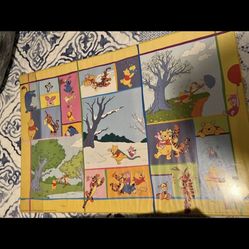 Twin Winnie The Pooh Comforter And desk May