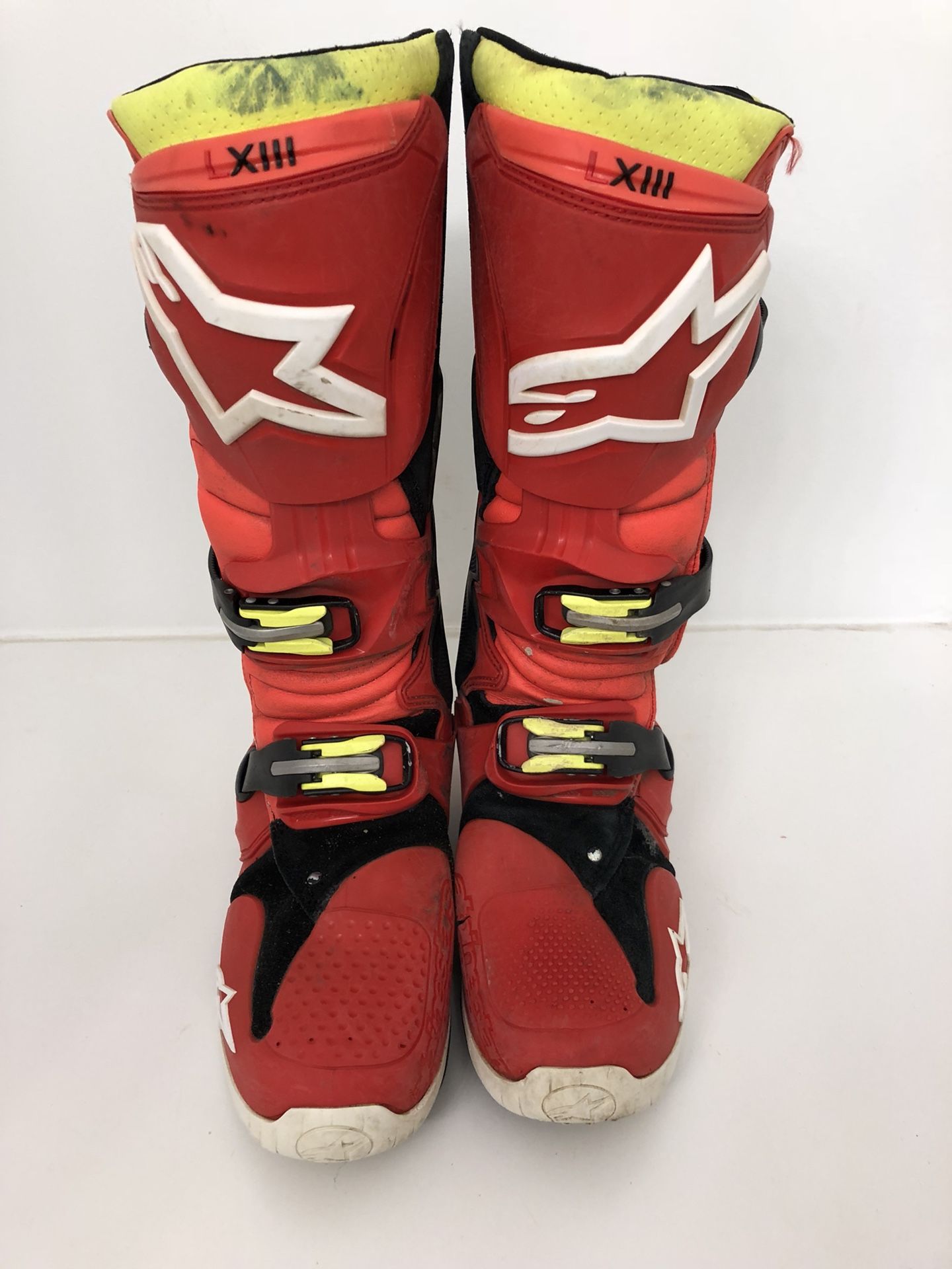 Alpinestar Tech 10 red/black/yellow size 9 MOTOCROSS GEAR for Sale in North Miami, FL OfferUp