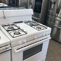 Gas Stove Basic White Unit
