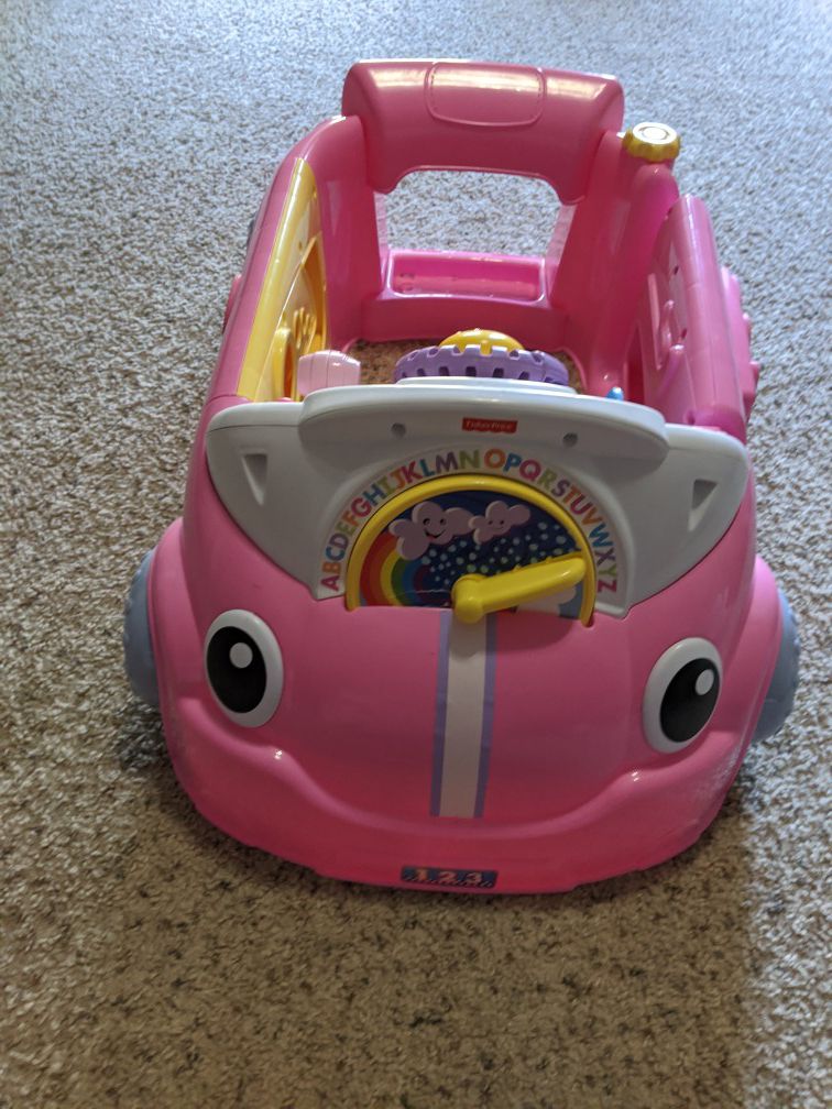 Fisher Price laugh and learn crawl around car