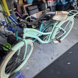 Huffy Beach Cruiser and collapsible Collectors Bike