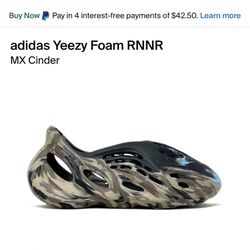 Adidas Yeezy Foam Rnnr Mx Cinder