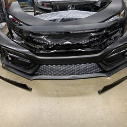 2016-2021 HONDA CIVCI FRONT BUMPER TYPE R STYLE Fit Sedan Hatchback & Coupe
