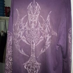 Purple Fashion Hoodie Juvenile Co Mens