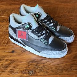 Air Jordan Retro 3 Green Glow