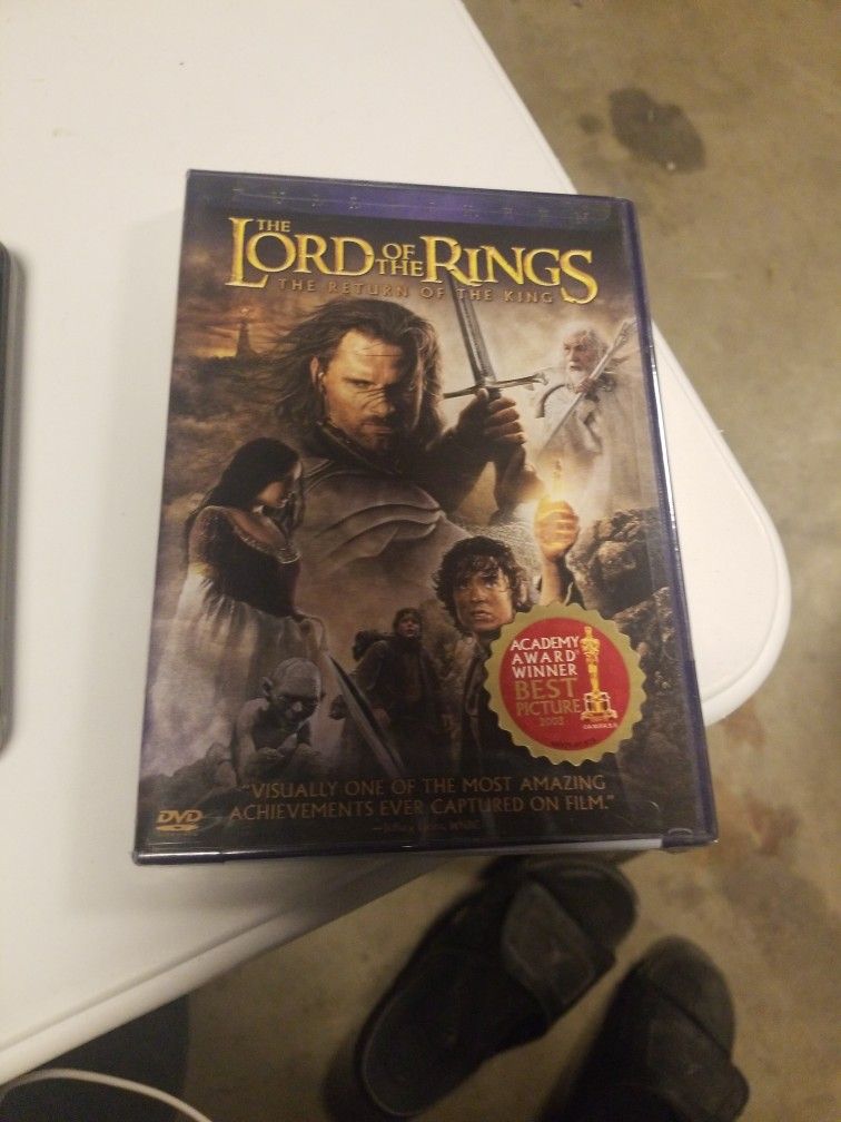 The Lord Of The Rings The Return Of The King DVD