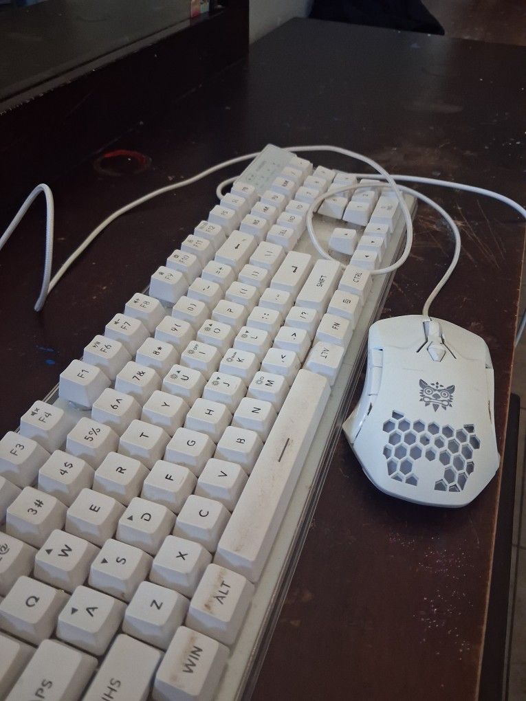 Light Up Keyboard And Mouse