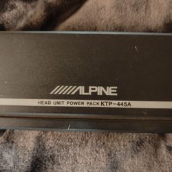 Alpine Power Pack 4 Channel Amplifier