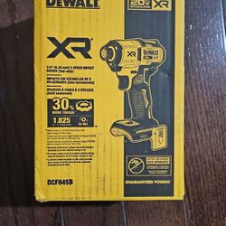 DEWALT

20-Volt Maximum XR Cordless Brushless 1/4 in. 3-Speed Impact Driver (Tool-Only)

