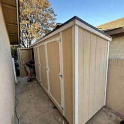 16x6x8 Lean to Shed