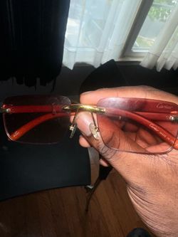 Cartier rimless frames