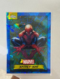 Spider-Man - 2024 Topps Chrome Marvel Sapphire Edition #1