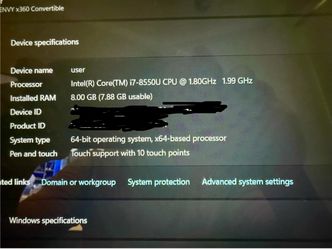 hp envy x360 laptop sale