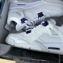 Jordan 4 Retro Metallic Purple