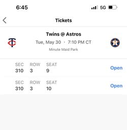 Astros Tickets 