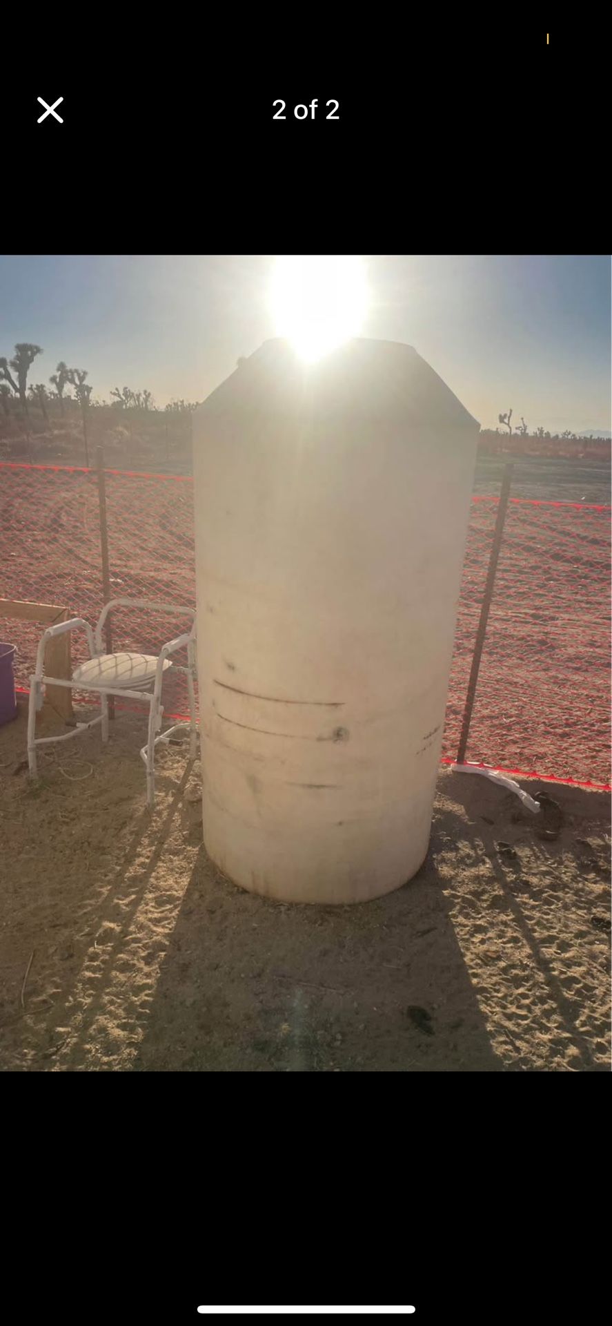 250gallon Water Reservoir