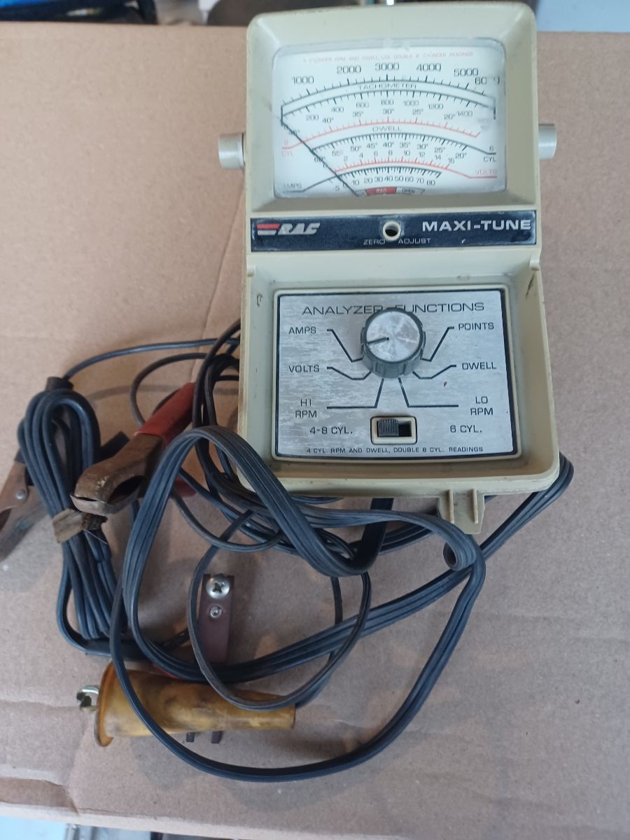 Vintage RAC Maxi Tune Analyzer