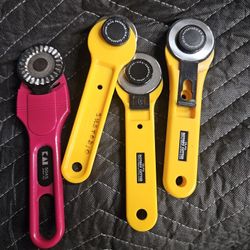 4 Rotary Cutters 