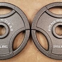 Fitness Gear 25lb pair plates