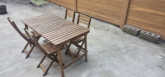 IKEA Outdoor Table & Chairs