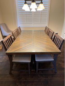 Magnolia dining room table