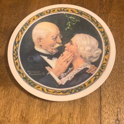 Norman Rockwell Limited Edition Collector Plate.         Mint