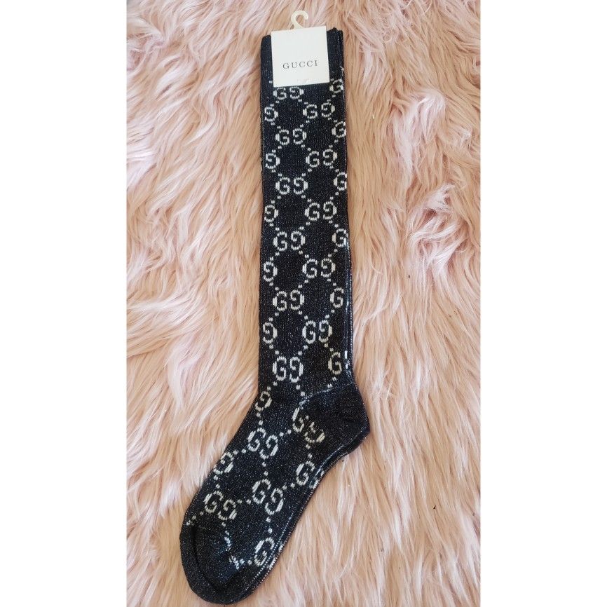 Gucci Lamé Socks