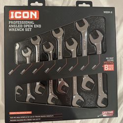 ICON METRIC Angled Open-End Wrench Set – BRAND NEW / SEALED 🔧