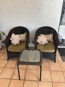 Outdoor Wicker Set