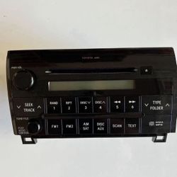 Toyota Tundra AM FM CD Radio Receiver 