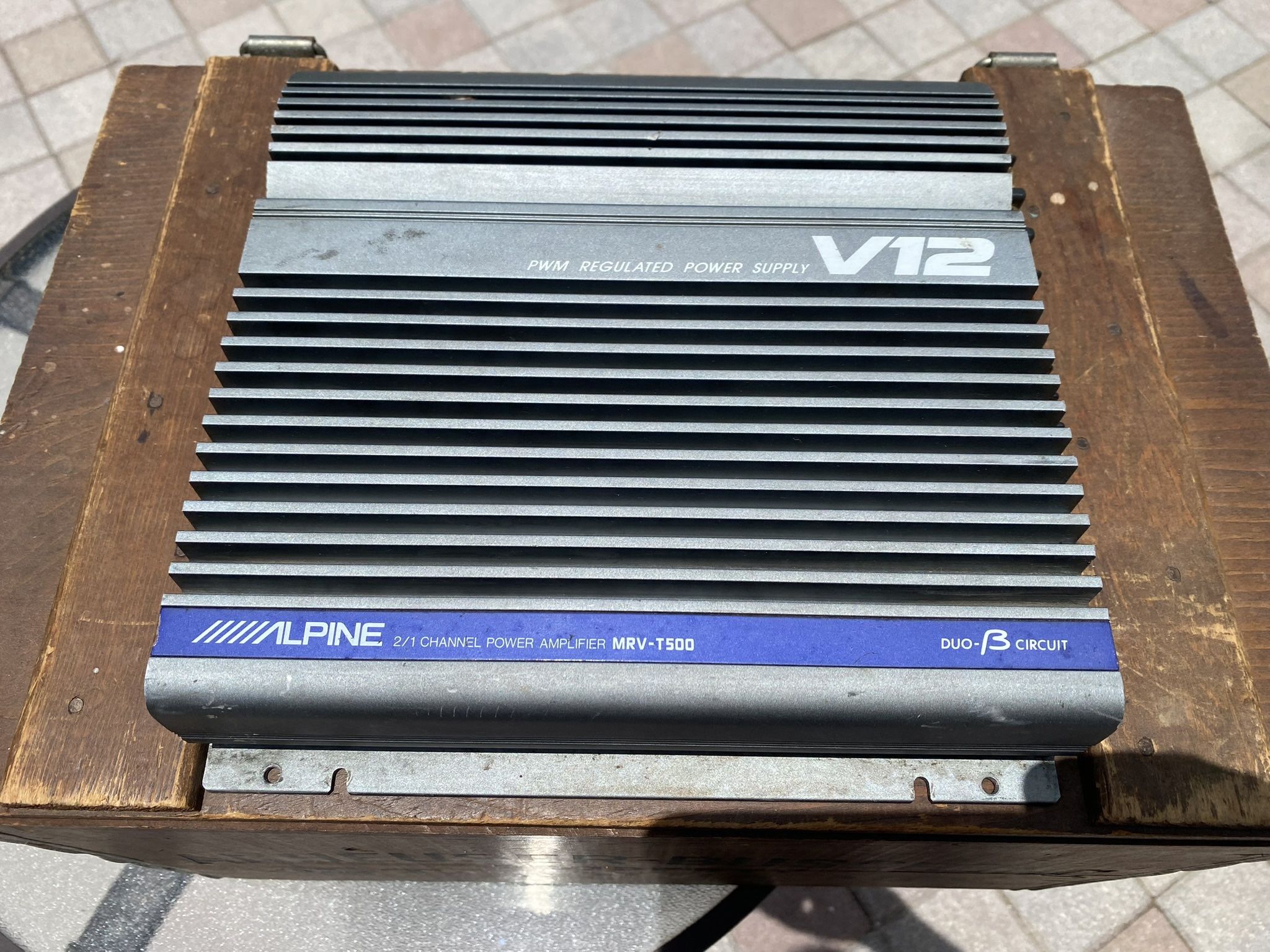 Alpine 500Watt Car Audio Amplifier MRV-T500 