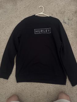 Hurley Black Crewneck Sweatshirt