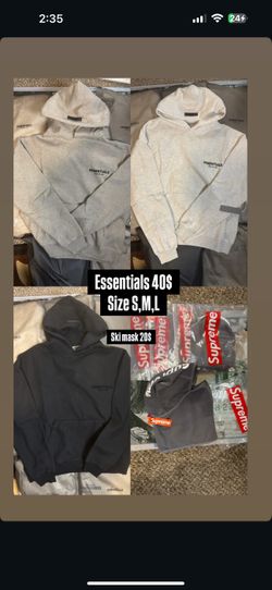 Essentials and ski masks